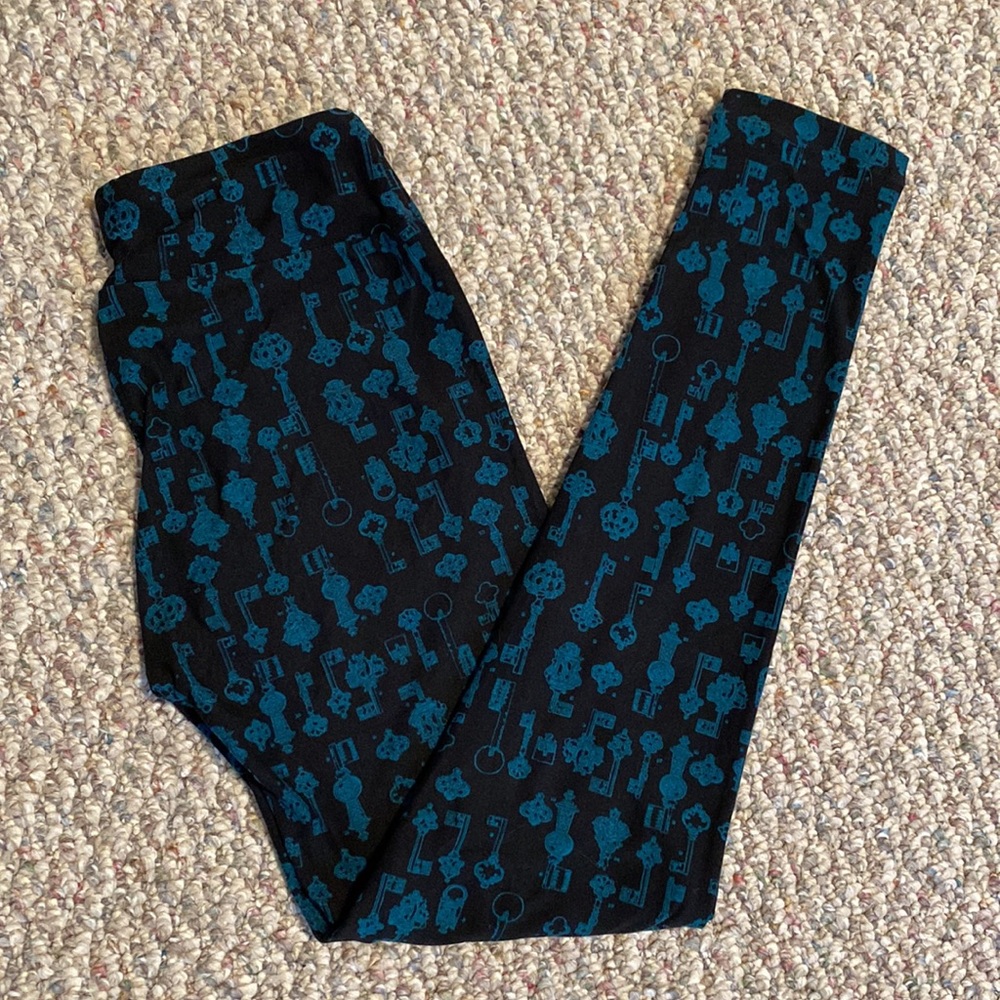 LuLaRoe Skeleton Key Leggings (new without tags)